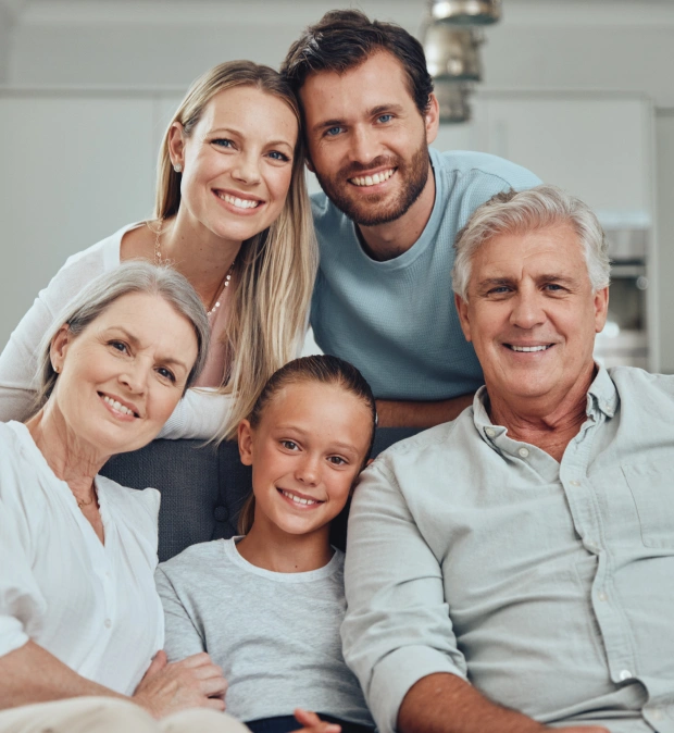 Family maintaining healthy smiles with preventive dental care in Saginaw, MI